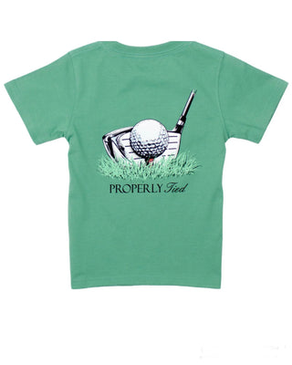 Properly Tied Driver  S/S Tee - Ivy