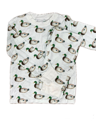 Belle Cher Mallard Duck Bamboo 2Pc Pajamas