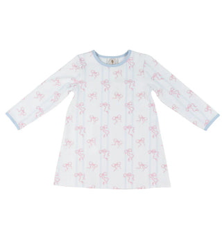 Girls Bowtiful Bows L/S Susie Knit Swing Dress