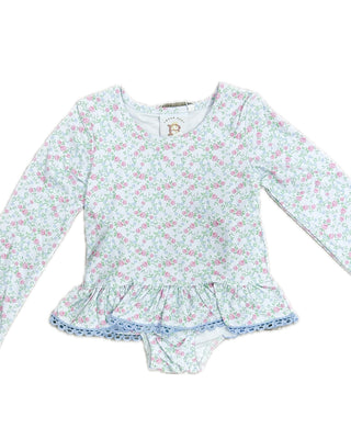 Swoon Baby 2pc Swimsuit Floral Vines