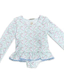 Swoon Baby 2pc Swimsuit Floral Vines