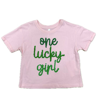 One Lucky Girl Cord Top