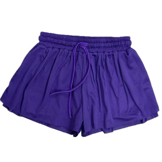 Blended Spirit Purple Mesh Butterfly Shorts