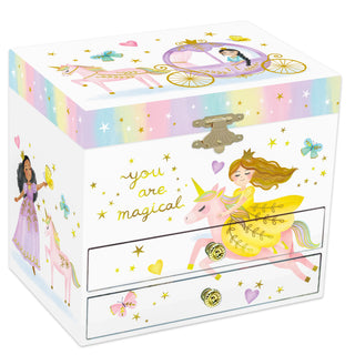 Perfect Princess Musical Jewelry Box - Double Drawer