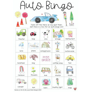 Laura Kelly Games on the Go - Bingo