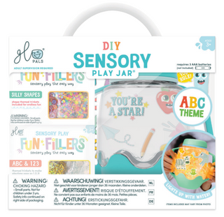 Glo Pals DIY Sensory Play Jar Set - ABC