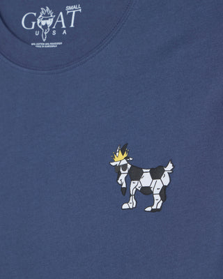GOAT USA Navy Soccer T-shirt