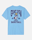 GOAT USA Carolina Blue Basketball Action T-Shirt