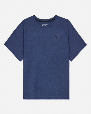 GOAT USA Navy Blue Athletic T-Shirt