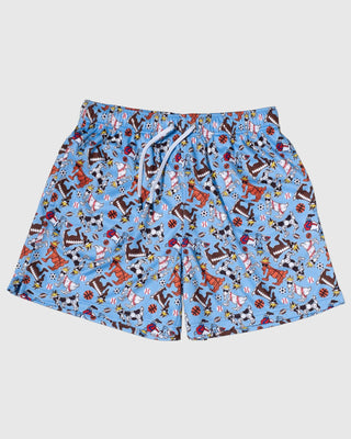 GOAT USA Sports AOP Mesh Shorts - Carolina Blue