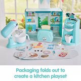 Trendy Kitchen Trio - Set of 3 Realistic Toy Kitchen Appliances
