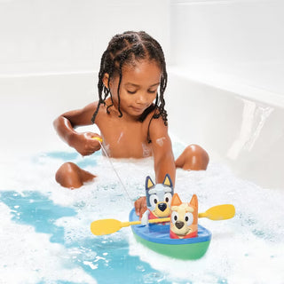 Bluey Paddling Toomies Pull n Go Canoe Bath Toy