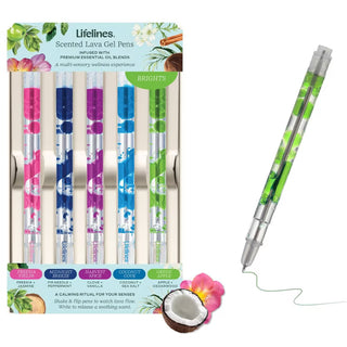 Lifeline 5Pc Lava Pen Set- Brights