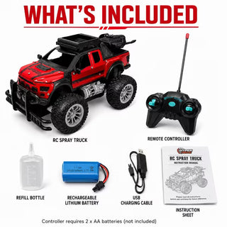 Hyper Drive: RC Off-Roader Truck - Red & Red Remote Control Vehicle, Kids 5+