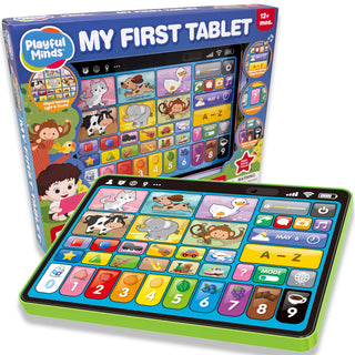 Playful Minds: My First Tablet - Interactive Light & Sound Learning Pad