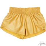 Azarhia Shimmer Steph Shorts - Gold