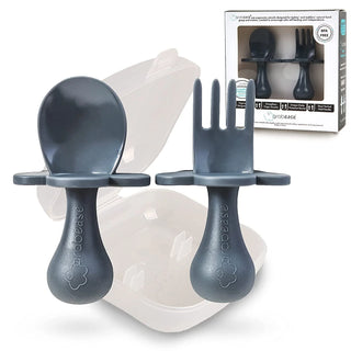 GrabEase Fork & Spoon Set w/ Protective Case
