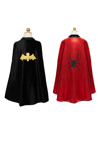5/6 Reversible Spider/Bat Flowing Cape