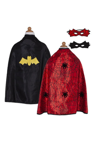 Reversible Spider/Bat Flowing Cape