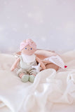 Baby Remi Knit Doll with Carry Cot, Bib and Blanket