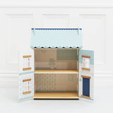 Blue Belle Wooden Dollhouse