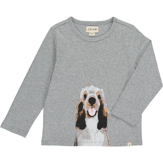 Me + Henry Grey L/S Henry Tee