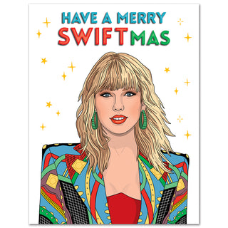 Taylor Have a Merry Swiftmas Card