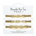 Beige Elastic with Gold