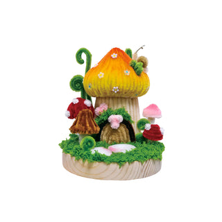 Chenille Mushroom House Kit