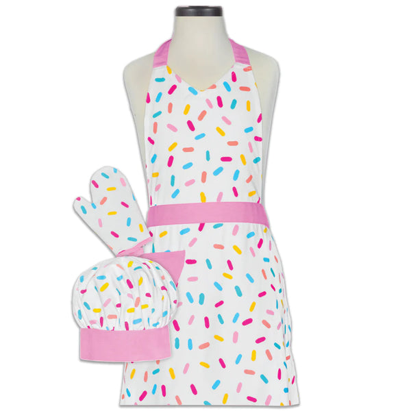 Sprinkles Deluxe Youth Apron Boxed Set