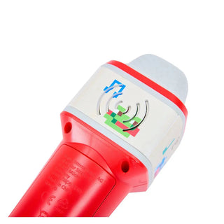 Hape Pixelz kids karaoke microphone, alternate view