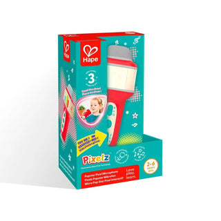 Hape light-up toy microphone for toddlers ages 2 and up