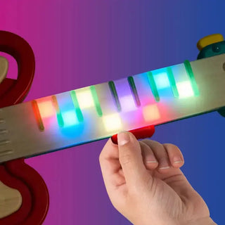 Hape Pixelz guitar with pixel LED lights and whammy bar