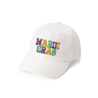 Sweet Wink Mardi Gras Patch Baseball Hat