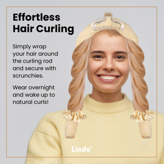 Satin Heatless Hair Curlers