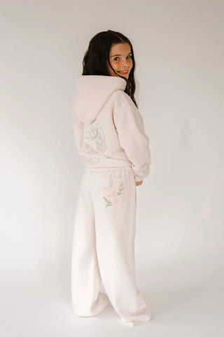Pour Kindness Hoodie Set  - Baby Pink