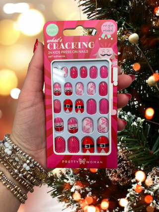 Season to Be Jolly - 24Pc Kids Press On Nails