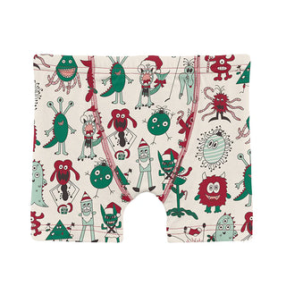 Kickee Boys Boxer Briefs - Merry Monsters