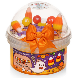Candy Corn Frosting Butter Slime