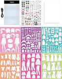 Fashion Design Sketchbook - Light Pad Set