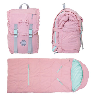 SleepnPack Lil Kid - Cord Ruffles Cotton Candy