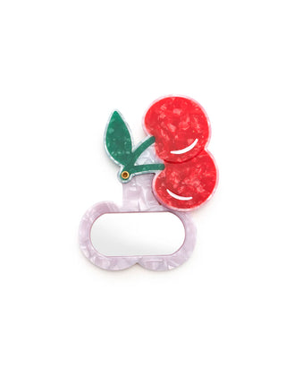 Living Royal Cherry Compact Mirror