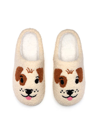 Living Royal Dog Face Slippers