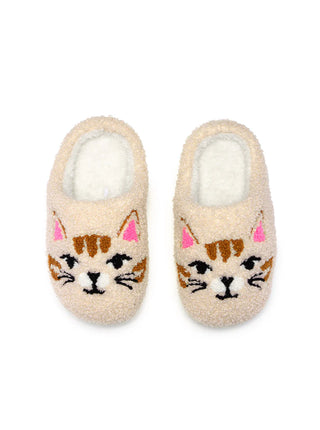 Living Royal Cat Face Slippers
