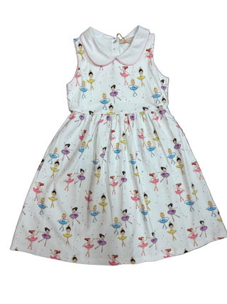 Baby Club Chic Prima Ballerina Dress w/ Round Collar