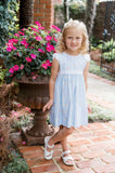 Lullaby Set Pinafore Dress - Spring Time Blues