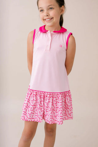 Set Fashions Darla Drop Waist - Pink Petals