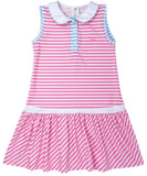 Set Fashions Darla Drop Waist - Flamingo Pink/Totally Turquoise