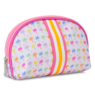 Palm Paradise Oval Cosmetic Bag
