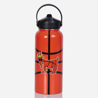 GOAT USA Basketball Sport Water Bottle: Orange